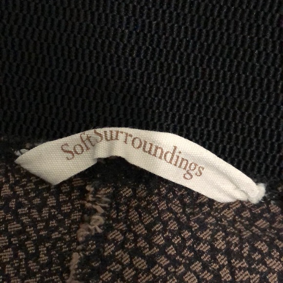 Soft Surroundings leopard print leggings. Size PXS - Picture 4 of 4